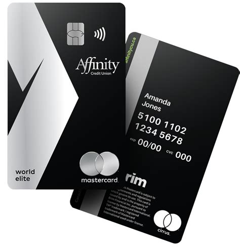 affinity credit card data